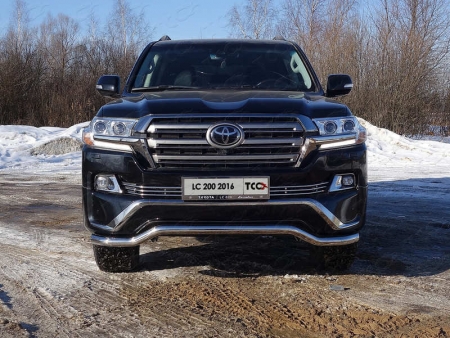 TOYOTA LAND CRUISER 200 Executive 2016-	Защита передняя нижняя 60,3 мм (волна)